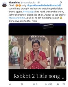 "Kyunki Saas Bhi Kabhi Bahu Thi 2" Returns To Tv After 25 Year