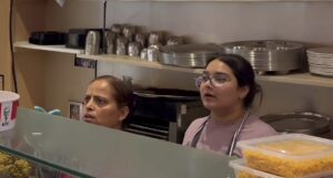 Man Eating Chicken at ISKCON Restaurant in London insult hindu