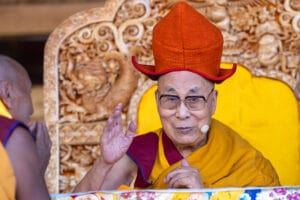 Dalai Lama The Tibetan Spiritual Leader Stay at Ladakh