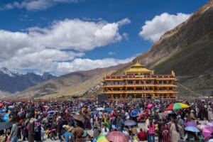 Dalai Lama The Tibetan Spiritual Leader Stay at Ladakh