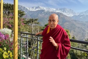 Dalai Lama The Tibetan Spiritual Leader Stay at Ladakh