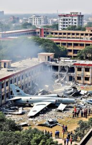 Bangladesh Air Force Plane Crashed Into a School In Dhaka