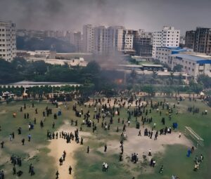 Bangladesh Air Force Plane Crashed Into a School In Dhaka