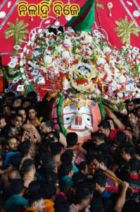 Niladri Bije The Grand Wellcome Of Lord Jagannath With Brother and Sister 2025