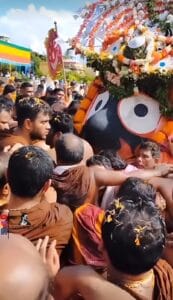 Niladri Bije The Grand Wellcome Of Lord Jagannath With Brother and Sister 2025