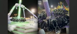Terrifying Incident in Saudi Arabia: Amusement Park Swing Snaps Mid-Air, Sends Riders Crashing
