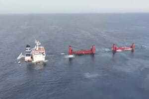 The Armed Rebels Had Attacked The Ship With Rocket