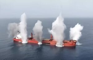 The Armed Rebels Had Attacked The Ship With Rocket