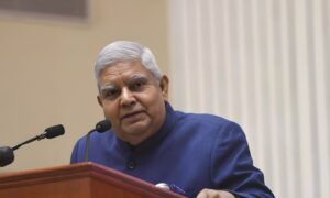 Vice President Jagdeep Dhankhar Said He’d "Retire at the Right Time" – With a “Divine” Hint
