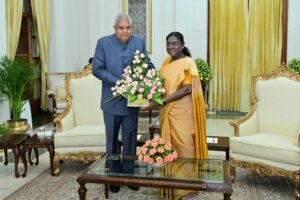 Vice President Jagdeep Dhankhar Said He’d "Retire at the Right Time" – With a “Divine” Hint