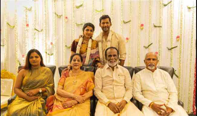 Vishal and Sai Dhanshika Get Engaged: Check Out the First Pics