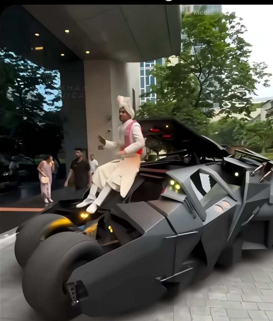 Waste of Money or Style Statement?Groom’s Batmobile Baraat Stuns Internet