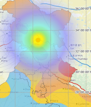 Earthquake Today: 3.5 Magnitude Tremor Strikes Kashmir’s Kupwara District
