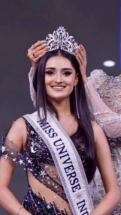 Manika Vishwakarma from Rajasthan Crowned Miss Universe India 2025