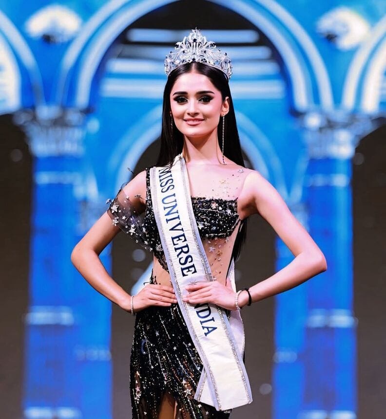 Manika Vishwakarma from Rajasthan Crowned Miss Universe India 2025
