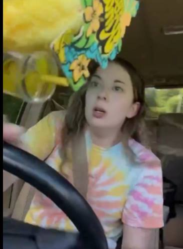 Woman’s Car Overturns After Singing ‘Hit Me Baby One More Time’