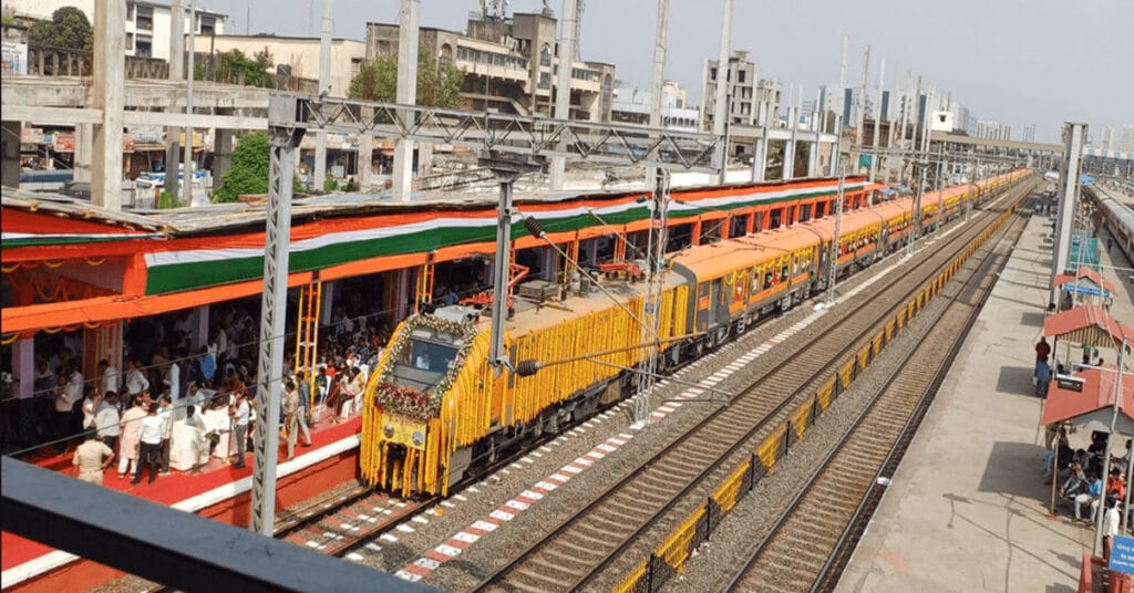 Gujarat’s First Amrit Bharat Train Flagged Off; 10 Congress Leaders Detained While Planning to Submit Memorandum
