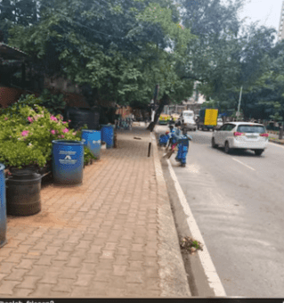 Bengaluru Footpath Cleaned and Repaired After Canadian Man’s Viral Video
