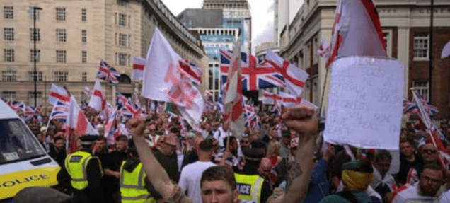 Huge Anti-Immigration Rally Turns Violent in London