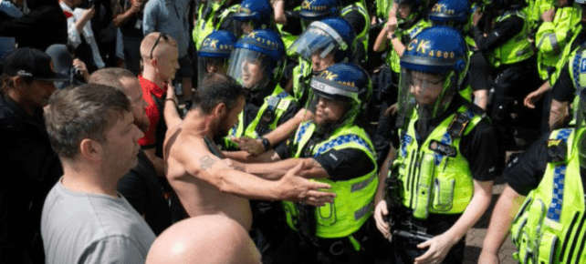 Huge Anti-Immigration Rally Turns Violent in London