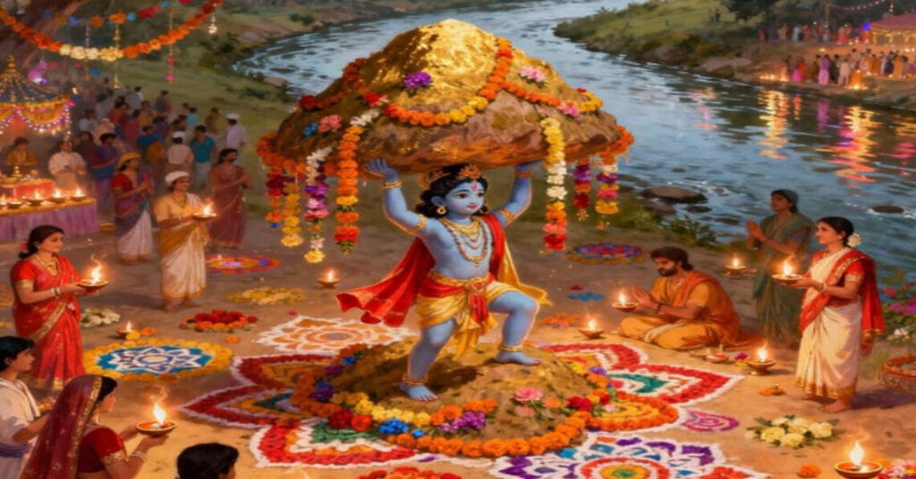 Govardhan Puja 2025: Know Why It Will Be Celebrated Tomorrow Auspicious Time and Puja Method