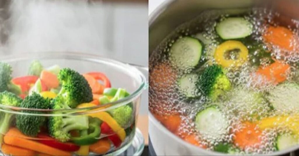 Steaming or Boiling Vegetables: Which Method Preserves More Nutrients and Health Benefits?