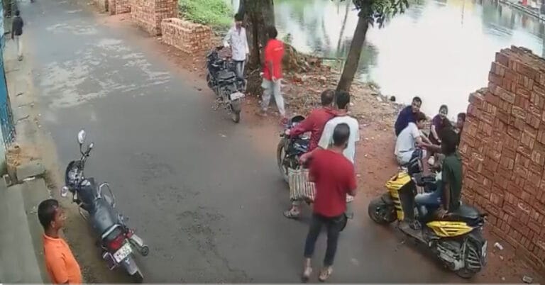 Bengal Teacher Assaulted on CCTV After Objecting to Public Drinking