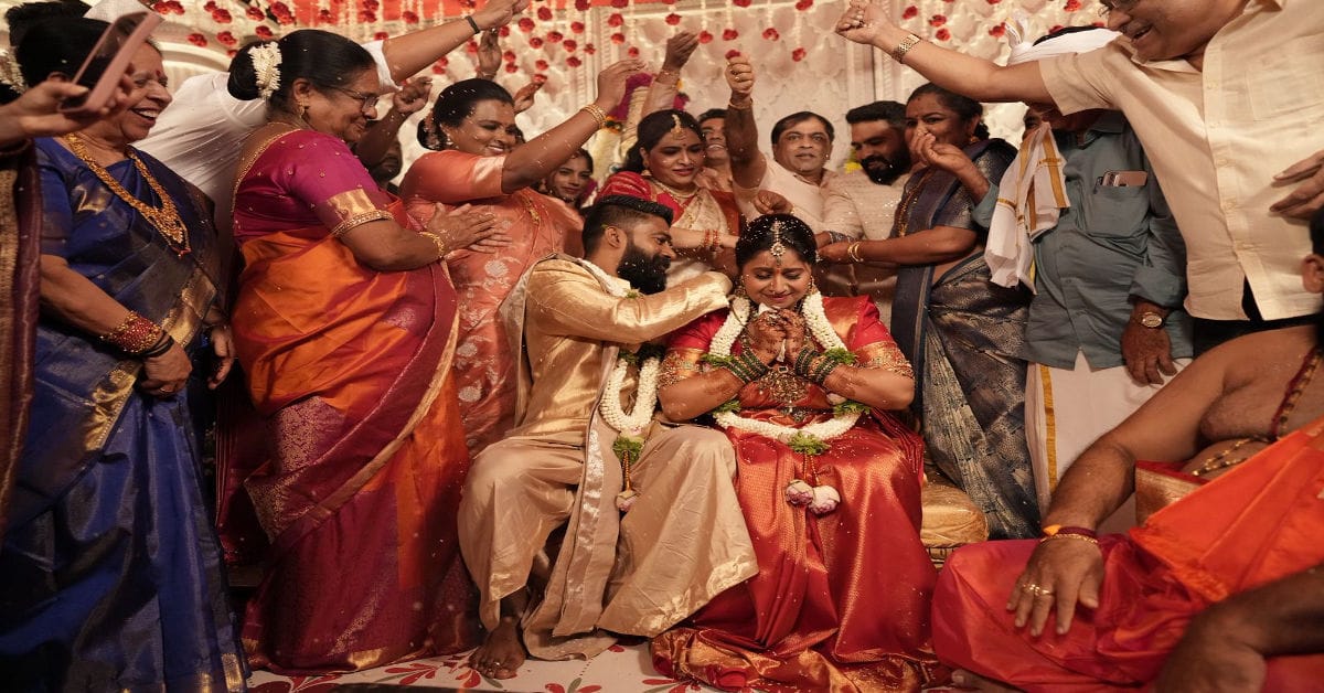 Kannada Anchor Anushree Marries Businessman Roshan in Bengaluru