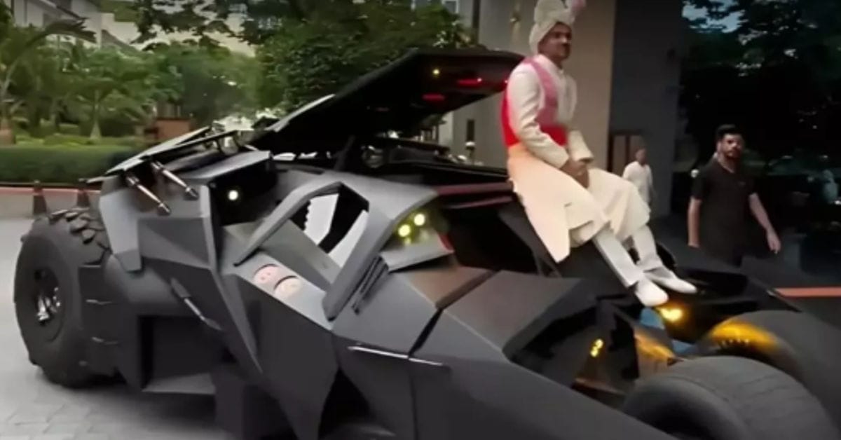 Waste of Money or Style Statement?Groom’s Batmobile Baraat Stuns Internet