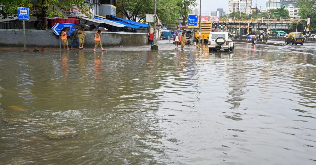Mumbai Weather Update: Heavy Rain, Flooding, Train Delays