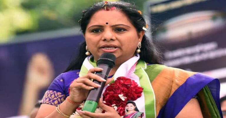 K Kavitha Suspended From BRS By Father K Chandrashekar Rao