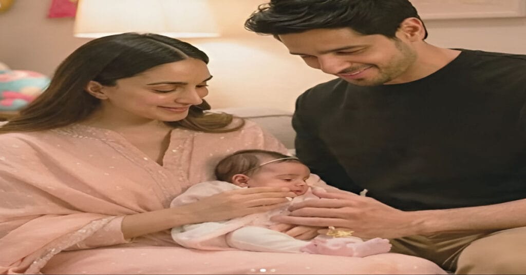 Sidharth Malhotra and Kiara Advani’s Photo With Baby Girl