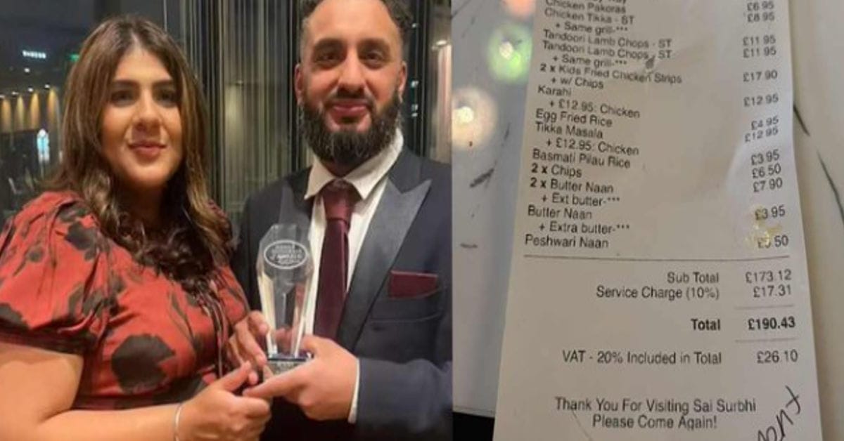 Dine and Dash’ Gang Flees UK Indian Restaurant Without Paying ₹23,000 Bill