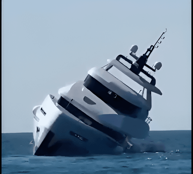 $1 Million Luxury Yacht Sinks Within Minutes of Its Maiden Voyage