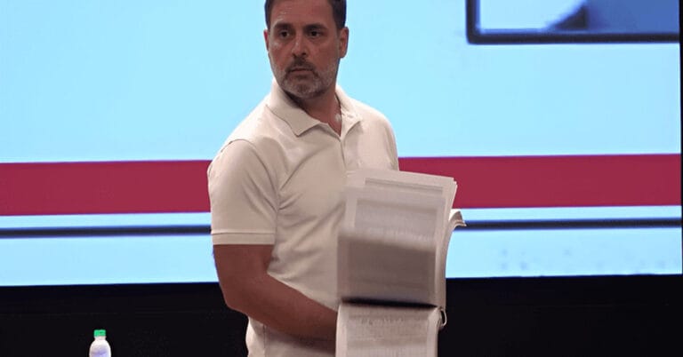 Paper Chor’: Rahul Gandhi’s Latest Accusation Against BJP After ‘Vote Chori’