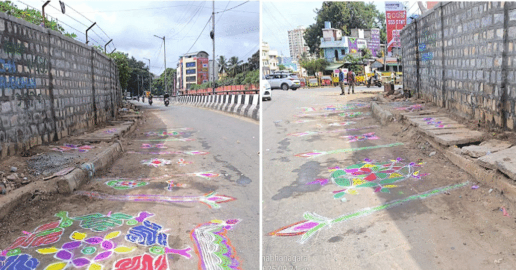 Bengaluru Footpath Cleaned and Repaired After Canadian Man’s Viral Video