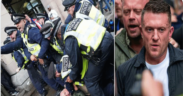 Huge Anti-Immigration Rally Turns Violent in London