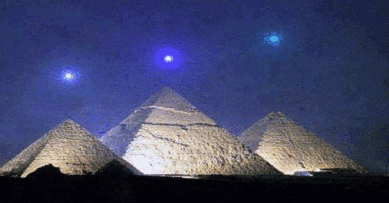 The Great Pyramids of Giza to India: Stunning Celestial Event Illuminates the Skies