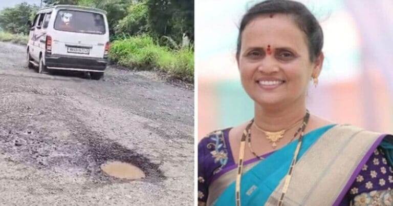 Maharashtra Woman Dies After Bike Accident Caused by Pothole While Riding With Husband