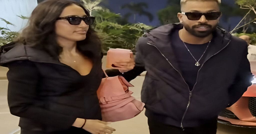 Hardik Pandya Spotted at Mumbai Airport With Rumoured Girlfriend Mahika Sharma