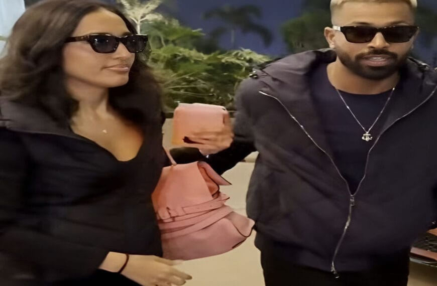 Hardik Pandya Spotted at Mumbai Airport With Rumoured Girlfriend Mahika Sharma