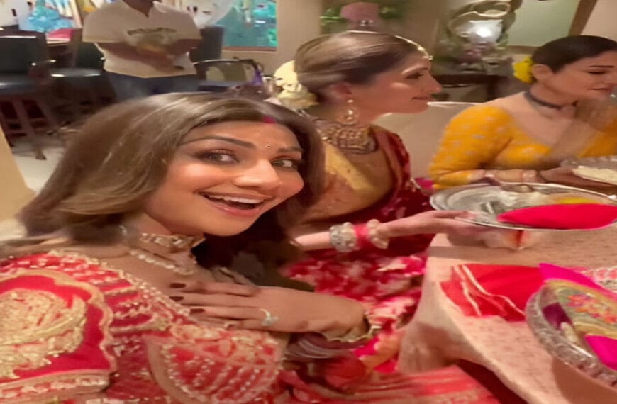 Inside Sunita Kapoor’s Star-Studded Karwa Chauth Celebration With Shilpa Shetty, Mira Kapoor, and Raveena Tandon