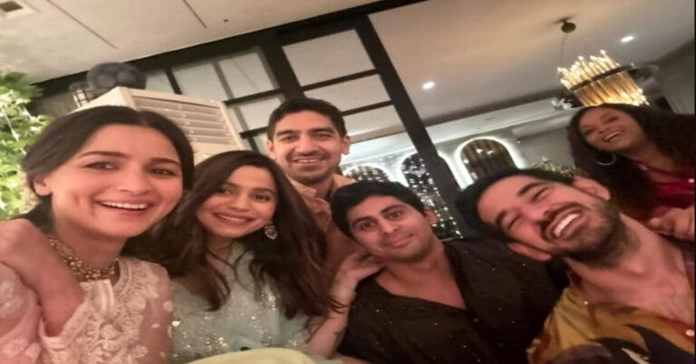 Inside Alia Bhatt and Ranbir Kapoor’s Final Diwali Celebration at Vastu Featuring Ayan Mukerji and Shaheen Bhatt