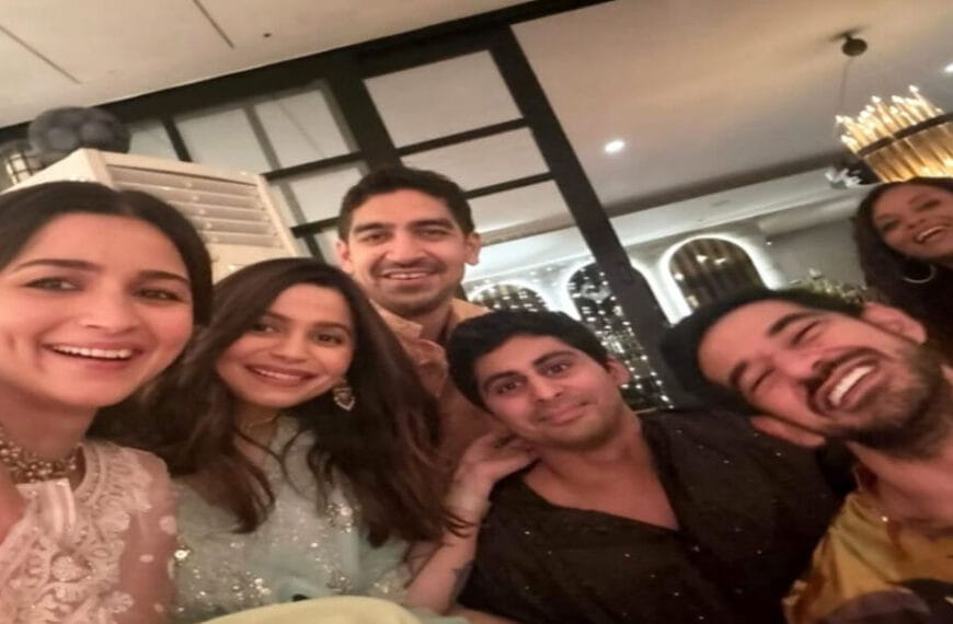 Inside Alia Bhatt and Ranbir Kapoor’s Final Diwali Celebration at Vastu Featuring Ayan Mukerji and Shaheen Bhatt