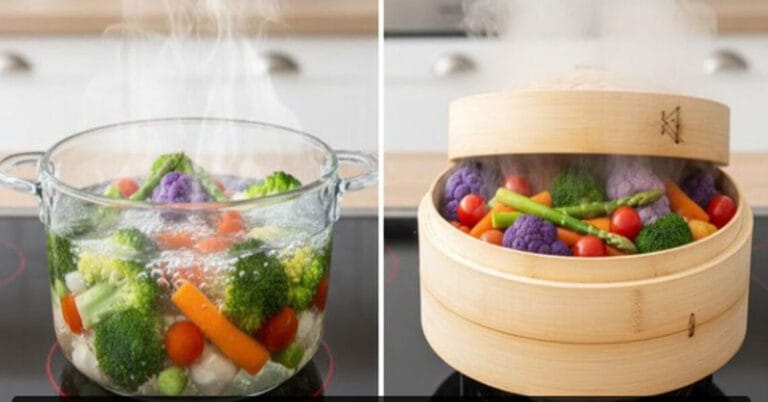 Steaming or Boiling Vegetables: Which Method Preserves More Nutrients and Health Benefits?