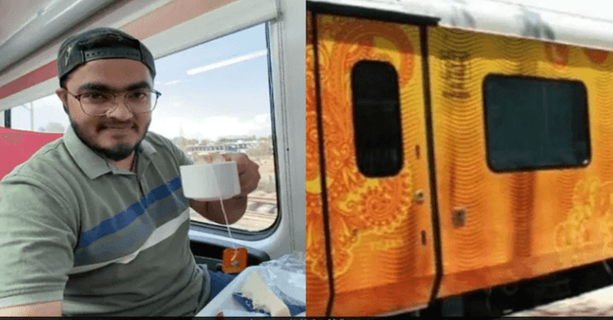 Man’s ₹5,500 First-Class Tejas Rajdhani Trip Goes Viral