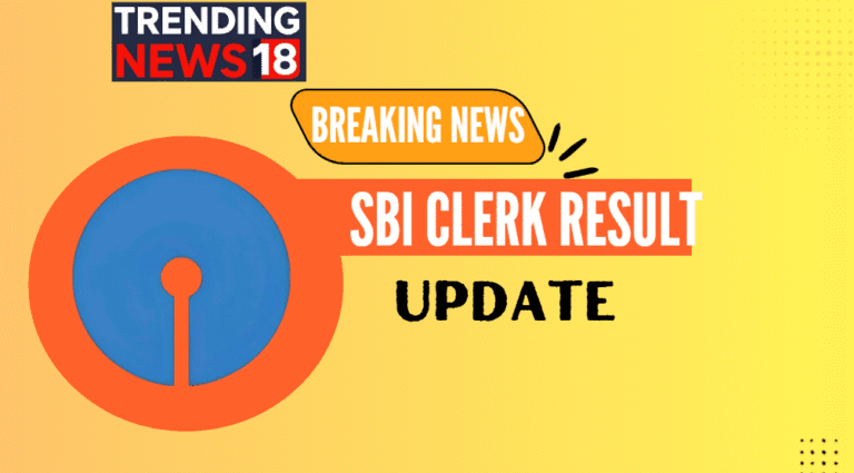 SBI CLERK RESULT 2025 UPDATE