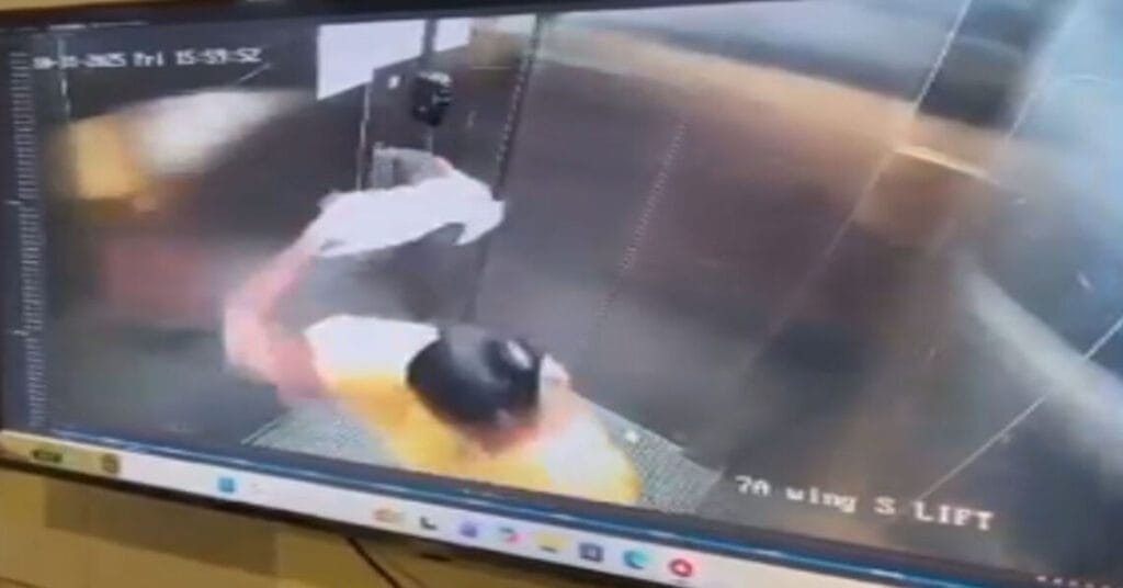 Bengaluru Domestic Worker Caught on Camera Killing Pet Dog in Apartment Lift
