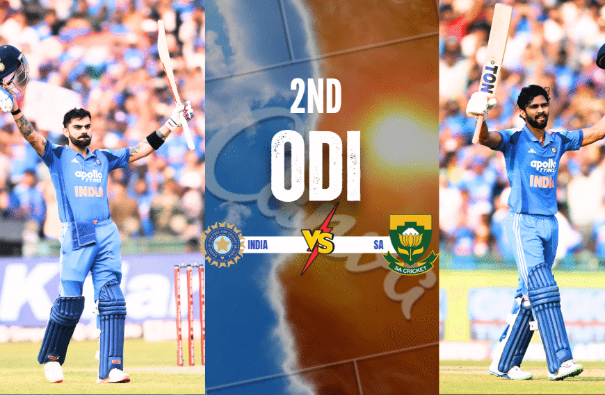 INDIA vs SOUTH AFRICA – 2nd ODI: “India loses despite Virat-Gaikwad centuries!”
