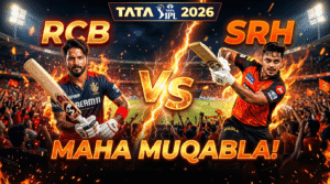 TATA IPL 2026 First Match RCB vs SRH Royal Challengers Bengaluru vs Sunrisers Hyderabad Match